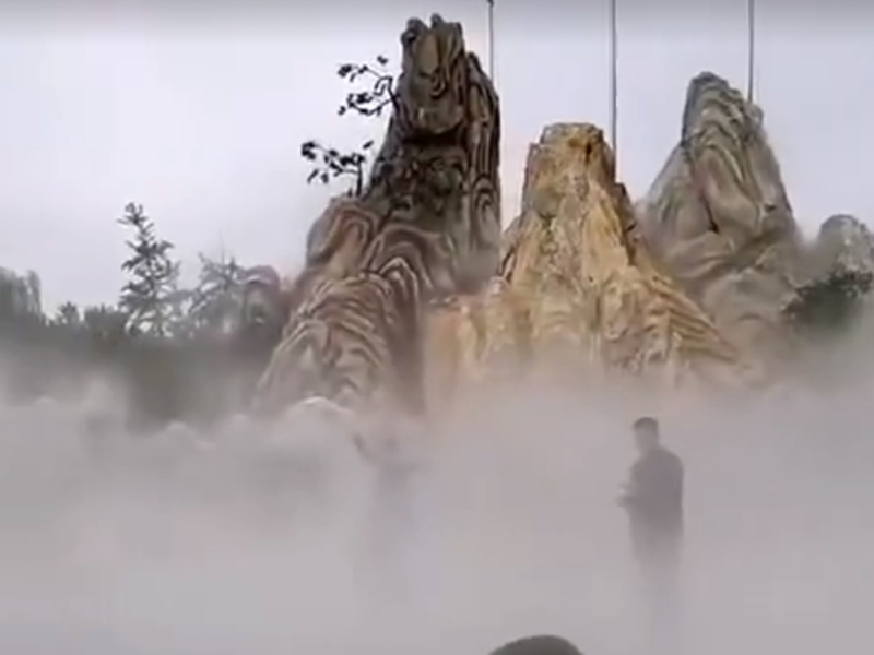雾幕喷泉